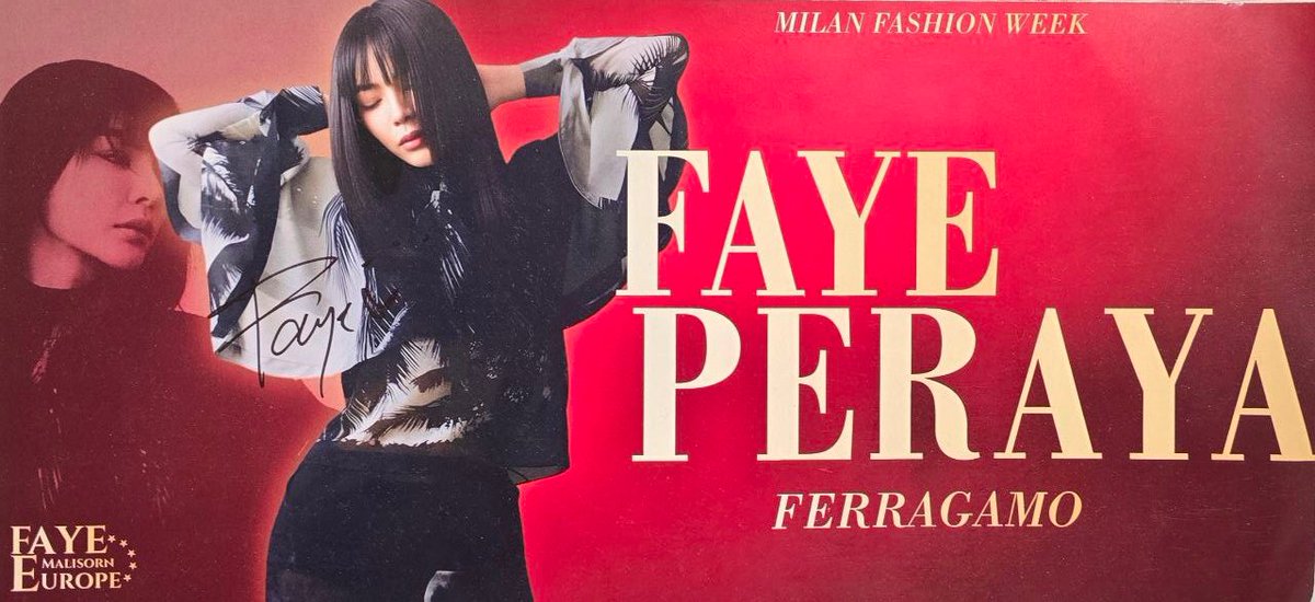 FayeMalisornEU's tweet photo. ✨Don’t forget about our special raffle! ✨ 
Only 4 days left!

For every €5 donation to our fundraiser for the Broken of Love premiere event, you’ll receive 1 raffle entry for a chance to win a Faye EU handbanner signed by Faye in Milan.

📌 PayPal: https://t.co/NrT3uuPOBQ  
📌 Wise: https://t.co/JyTNvtG8gQ

There is no entry limit. For example, €20 = 4 entries, and so on.

After donating, please DM us your proof of payment along with your X/IG handle so we can contact you if you win.

Thank you to the wonderful fan who generously donated the handbanner to help support the fundraiser 💛

#ฝ้ายพีรญา #FayePeraya 
#อะตอมปริยะ #AtomPariya 
#FayeAtom #ฝ้ายอะตอม 
#BrokenOfLoveTheSeries