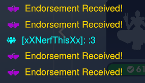 Getting endorsed by your entire team is probably what sex feels like