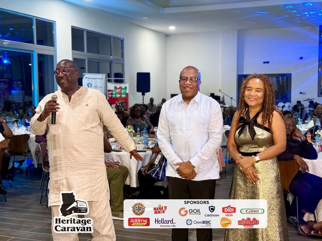 Channel1TVGHA's tweet image. A special moment on the Caravan! ✨ Some devoted Caravanites were surprised with branded Caveman Watches in appreciation of their years of loyalty — and the smiles and tears said it all. ⌚️💫

#Day7 #HeritageCaravan #HeritageCaravanAt10 #HeritageCaravan2026 #HeritageMonth2026