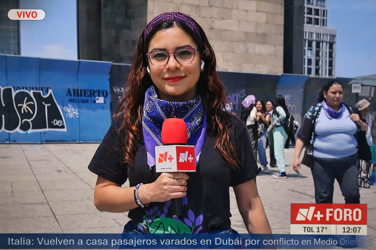i_alaniis's tweet photo. #8M 

Somos el corazón y la voz de las que ya no están. 

Cobertura especial por @nmas y @VIX https://t.co/VQAzwCCwYO