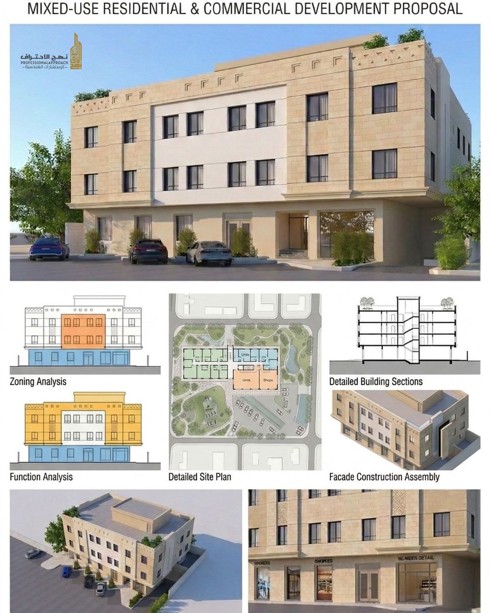 نهج الاحتراف للاستشارات الهندسية والمقاولات tweet media