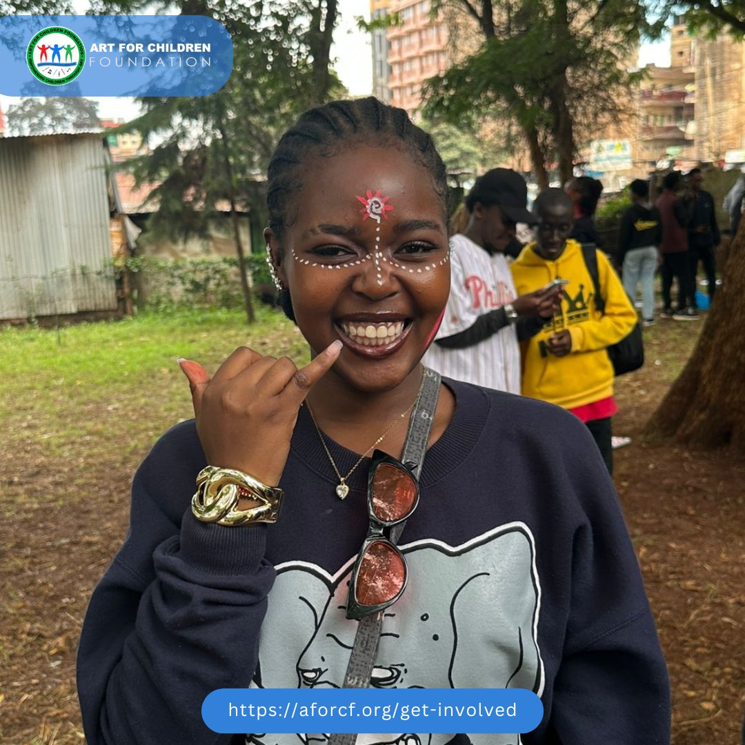 a4cFoundation's tweet photo. Yesterday we participated in Peace in Colour Festival, at Baden Powell Grounds, Nyeri.

As we approach 10 yrs of impact, we are inviting everyone to be part of the journey.

✨ Donate KSh 10
📲 M-Pesa Paybill: 400200
📌 Account: 44521

Ten bob. One child. One creative future. https://t.co/KdorThqSVH
