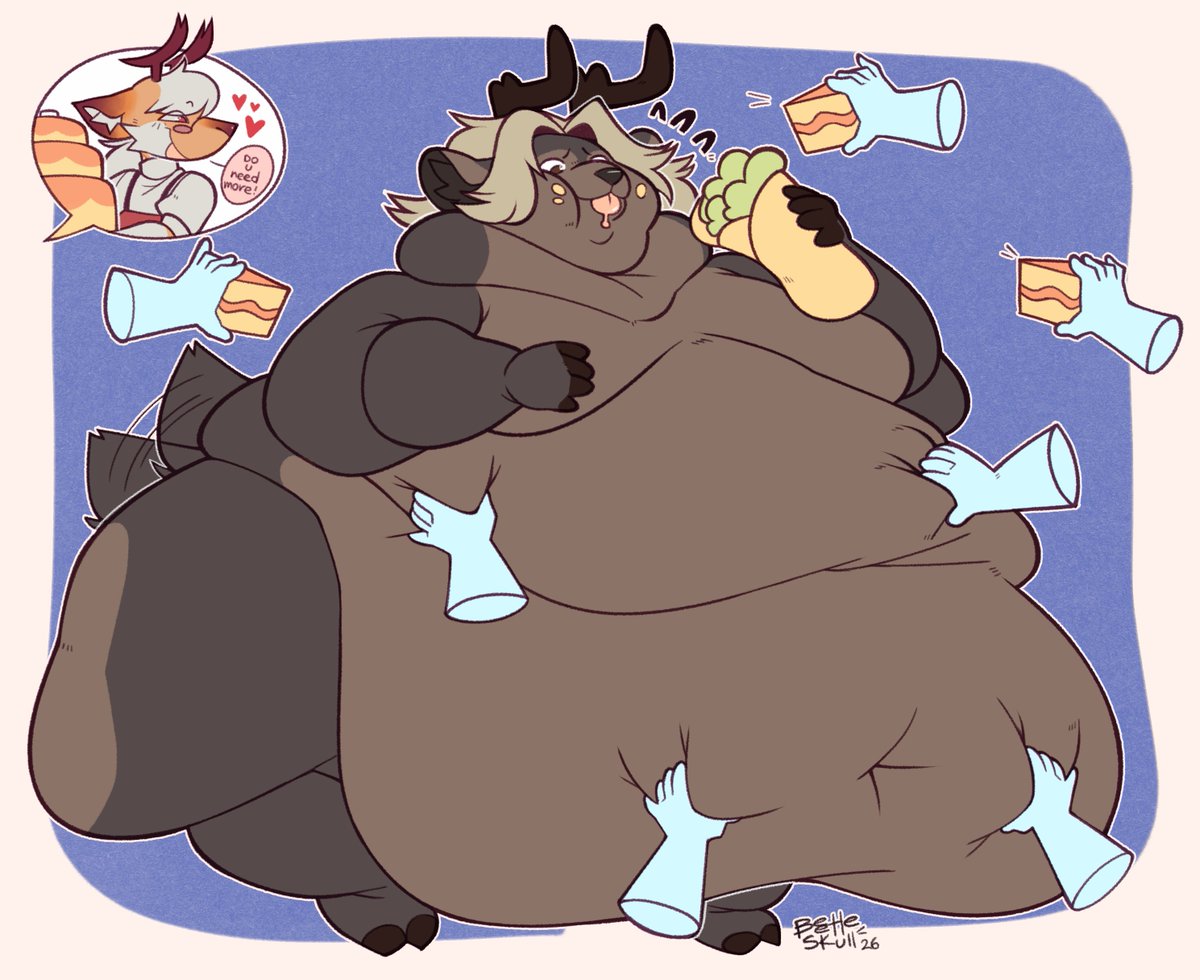 Let's hope someone is ready for cake!
$ for <a href="/NicoStone52263/">La BabyBubbls</a> 

#fatfur #fatfurry