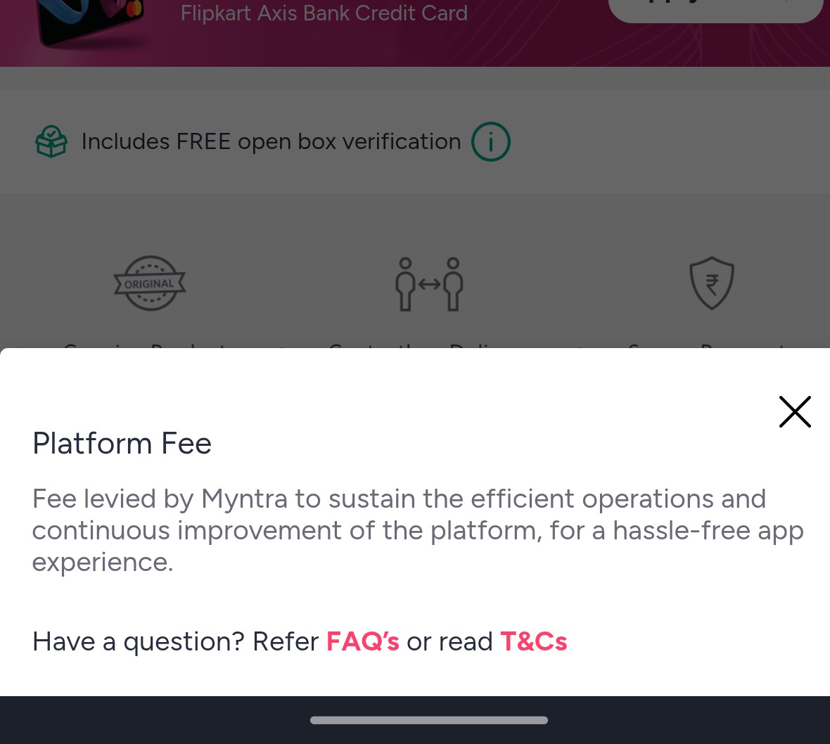 Mayank180497's tweet photo. Why are online shopping apps charging a “platform fee Customers already pay product price, tax, and delivery charges. Extra fees are unfair and reduce transparency
Platforms like #Amazon,#Flipkart, and #Myntra should remove unnecessary charges
#StopPlatformfee #Government #Indian https://t.co/J1LCkmNrfI