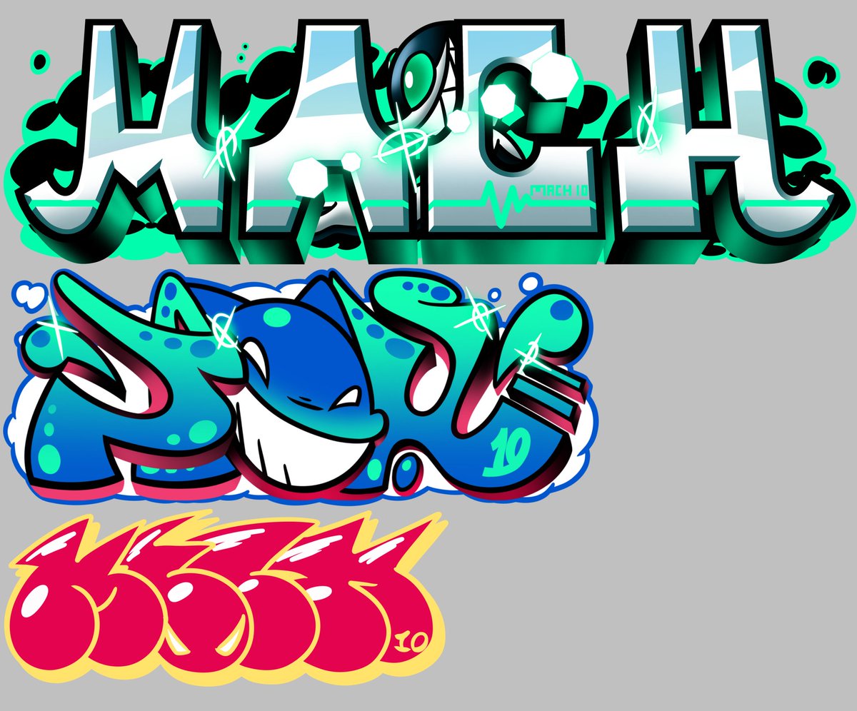 WaflesA's tweet photo. My graffiti submissions for @ReptileGames Graffiti battle

Huge thanks to @sup4ultr4 for his advice, helping me do my best graffiti yet

Wish me luck
#HYPERFUNK https://t.co/12u77NN46j
