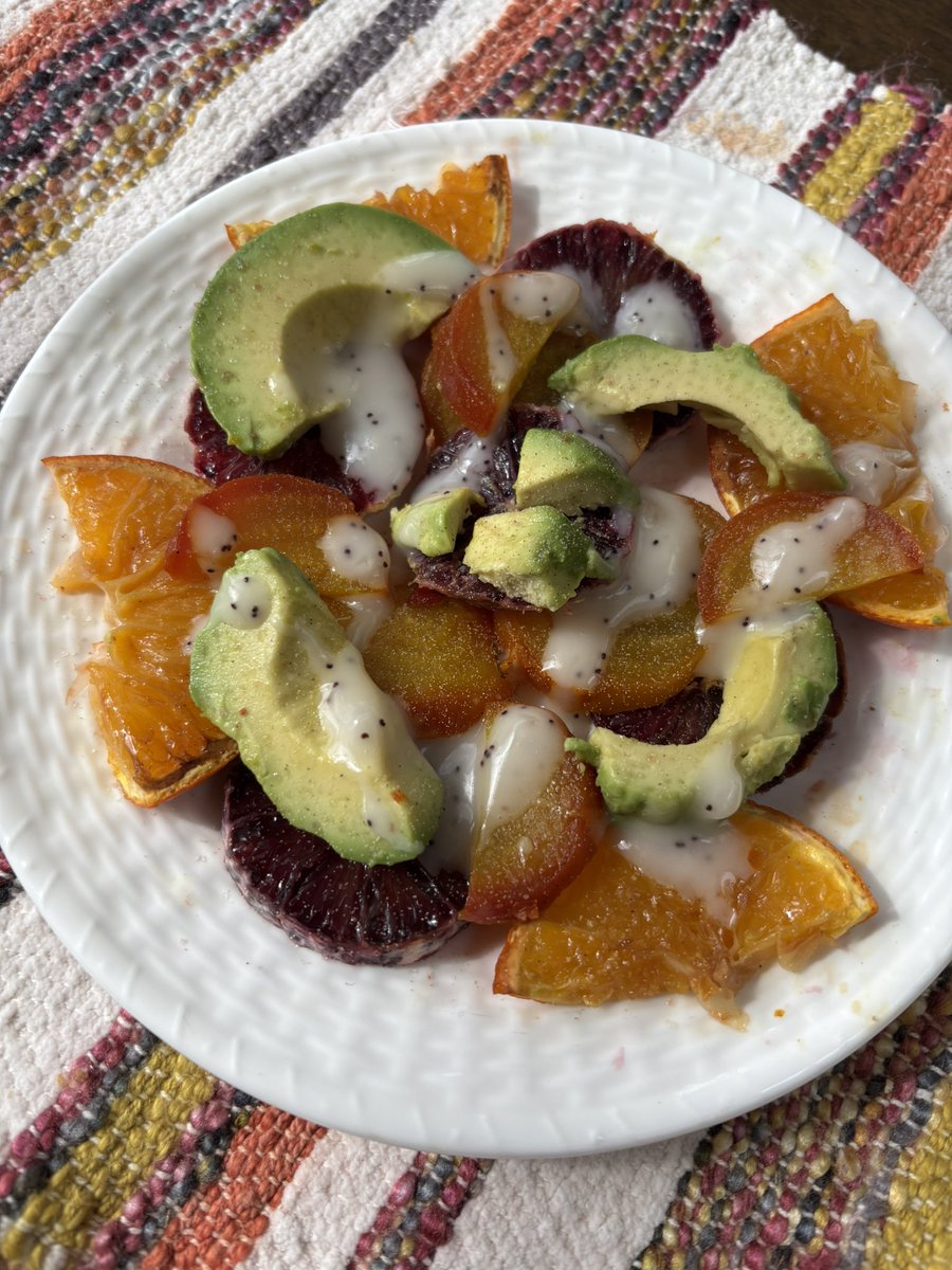 Blood Oranges, Honeybells, Golden Beets, Avocado &amp; Poppyseed Dressing - <a href="/nytcooking/">NYT Cooking</a> inspired