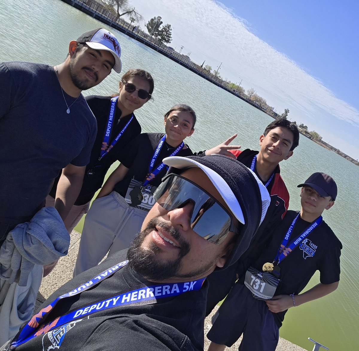 RealyvasquezAl's tweet image. Special thank you to @GVILaw to be able to sponsor Tornillo students to participate in the 6th annual memorial 5k run for #deputypeterherrera #backtheblue #tisdproud #neverforget