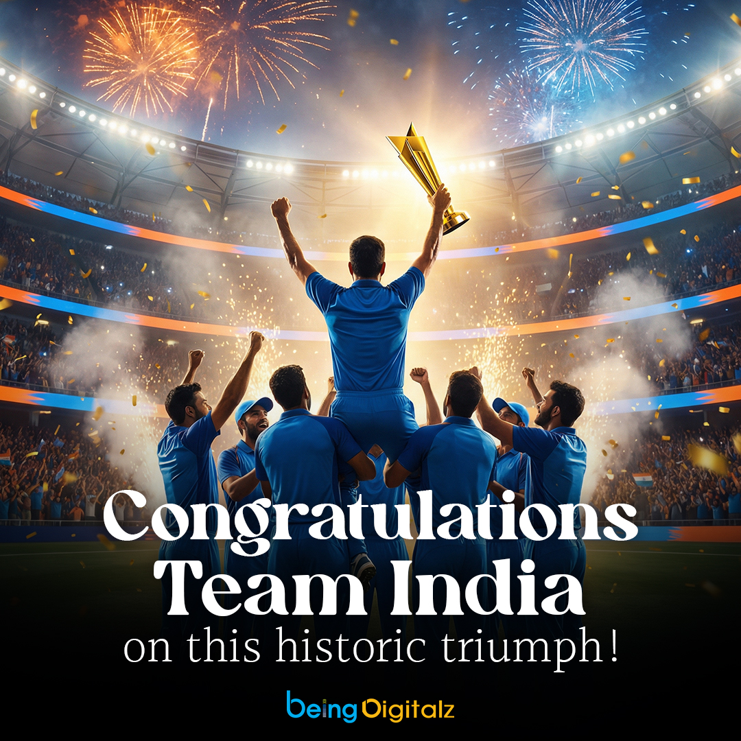What a moment for cricket fans across the nation! 🇮🇳
Team #India has done it again lifting the #ICCMensT20WorldCup trophy and bringing glory to the country. From thrilling performances to unforgettable moments, this #Victory will stay in our hearts for years to come.
#Champions