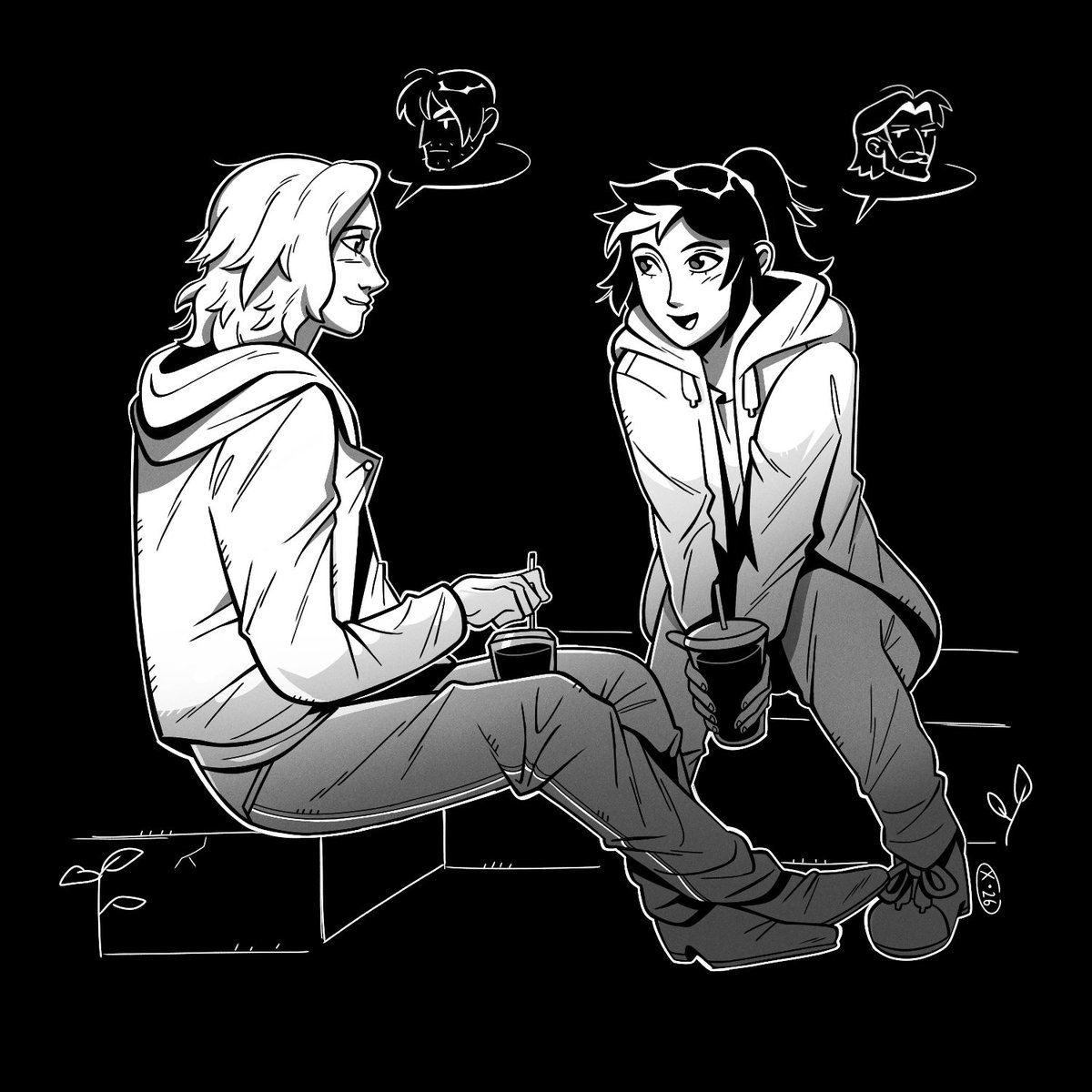 Elas super seriam besties melhores amigas 
#OrdemParanormal #ResidentEvilRequiem