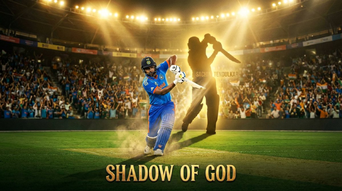 sachin_ruparel's tweet photo. @BCCI @IamSanjuSamson #ShadowOfGod
People say Sachin retired in 2013. I disagree. I saw him — in Sanju Samson's eyes, in his stance, in that cover drive. GOD never leaves. 👑🏏" @IamSanjuSamson
@sachin_rt #T20WorldCup2026final #WorldChampionIndia https://t.co/2UuD8agsUD