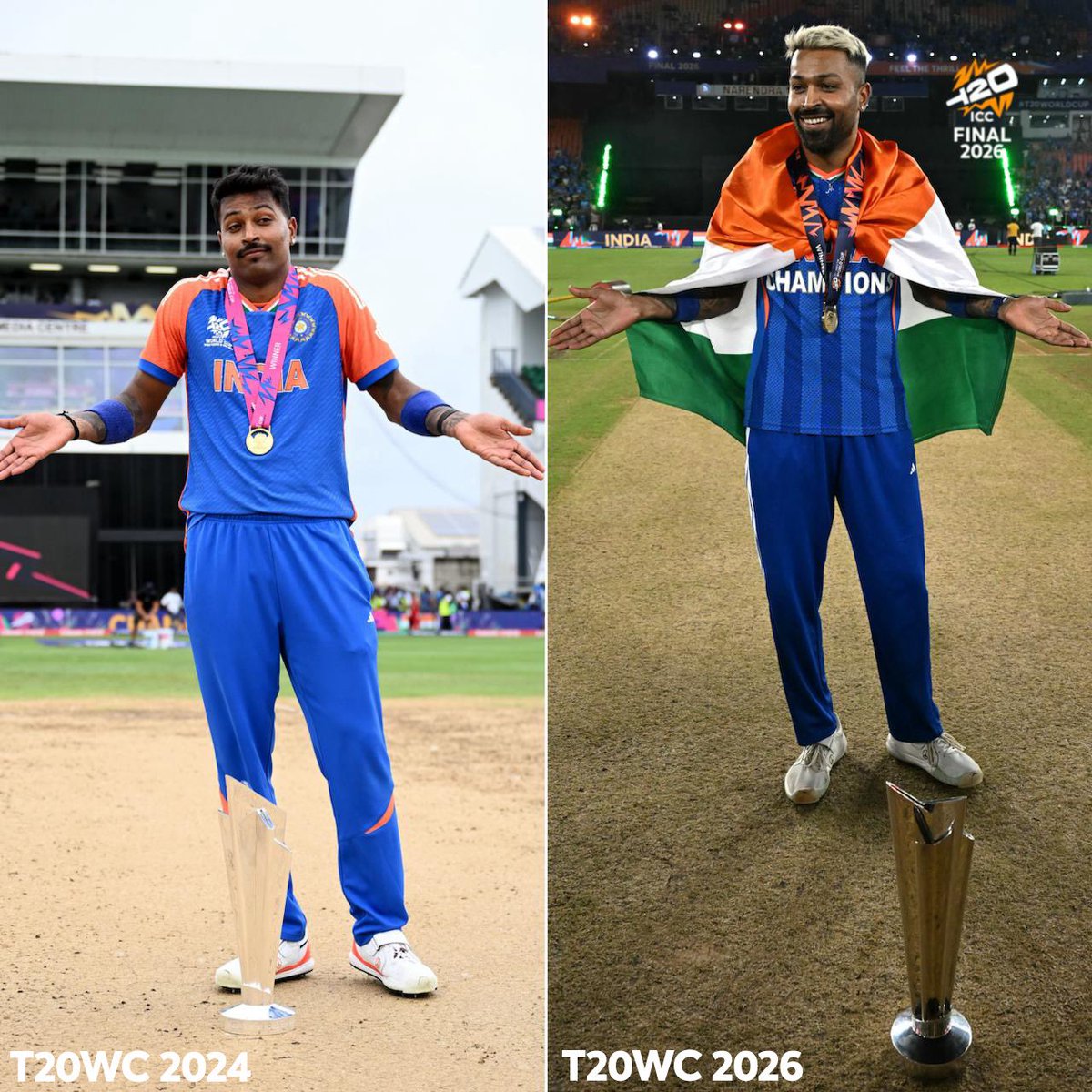 Same same but different 🏆🤷‍♂️

#T20WorldCup