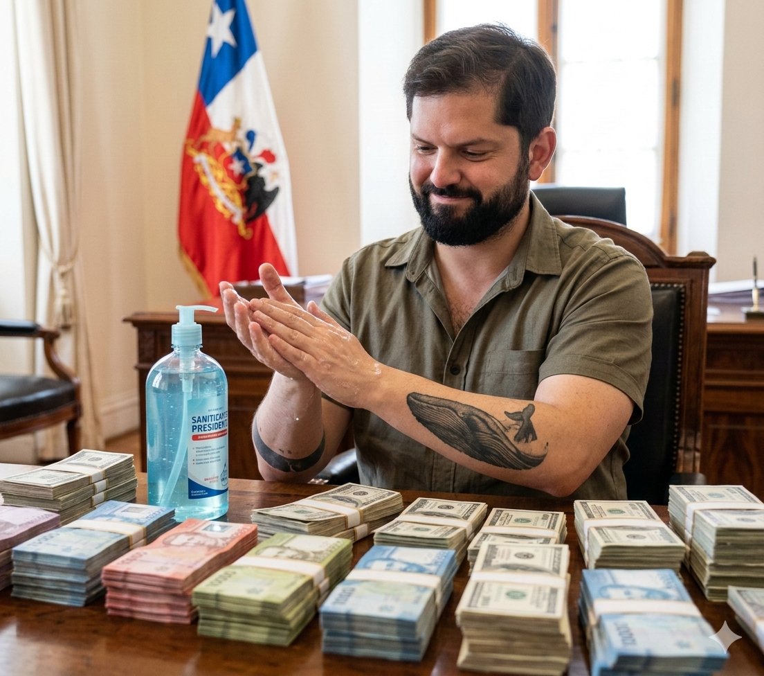 gonapen's tweet photo. A eso se refería con las manos limpias? https://t.co/3cNLjVYt2R