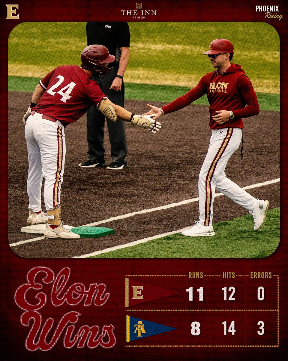 Elon Baseball tweet media