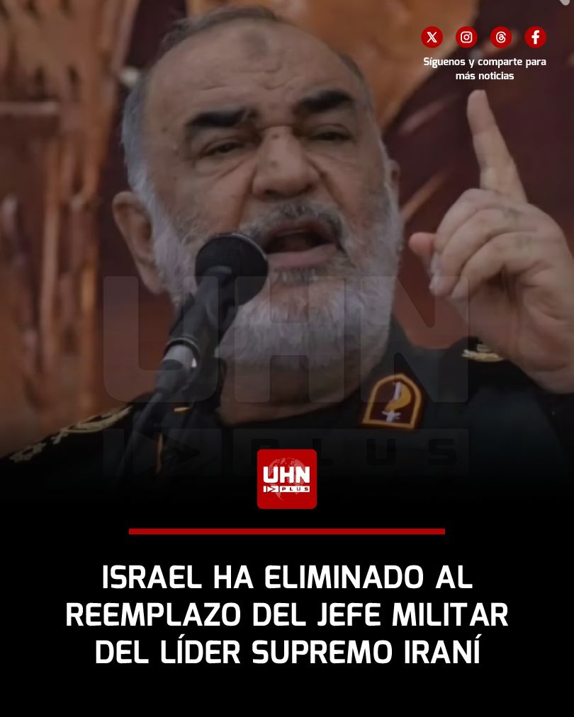 🇮🇱🇮🇷‼️ | LO ÚLTIMO — Israel confirmó la eliminación en Teherán de Abu al Qasem Babaiyan, nuevo jefe de la Oficina Militar del líder supremo iraní, nombrado hace apenas una semana tras la muerte de su predecesor en los primeros ataques de la guerra.