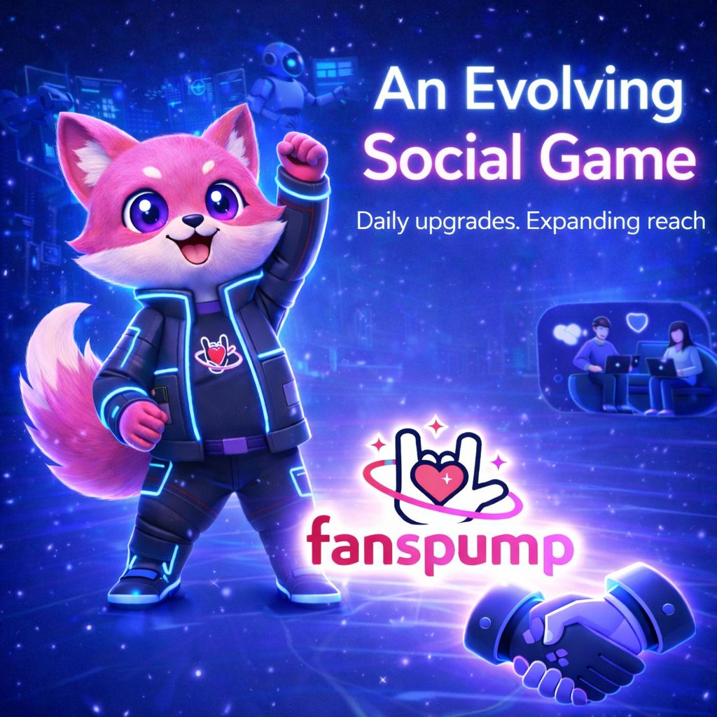 fanspump_fans's tweet photo. ๐ An Evolving Social Game
Daily upgrades.
Expanding reach.
More visibility for everyone inside the system.
FansPump isnโt just growing โ it's evolving.
Every action strengthens the network.
Every user adds momentum.
Join : https://t.co/D8lYFiRXlg
#FansPump #Web3 #SocialGame https://t.co/rxIb1QZlWe
