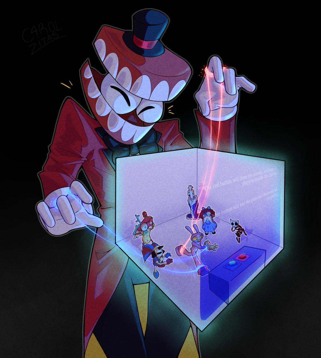 he´s sooo silly!! <33  

#TheAmazingDigitalCircus #TADC