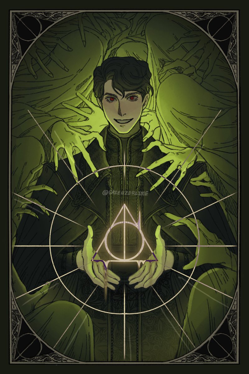 #tomriddle 

Red red eyes