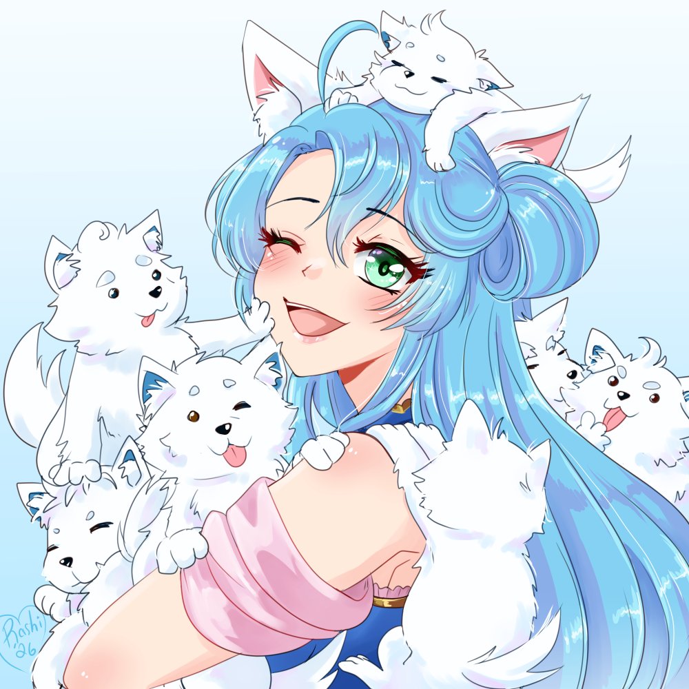 ❄️Rashiira❄️ | Dog Ice Princess Vtuber 👑🐕 tweet media