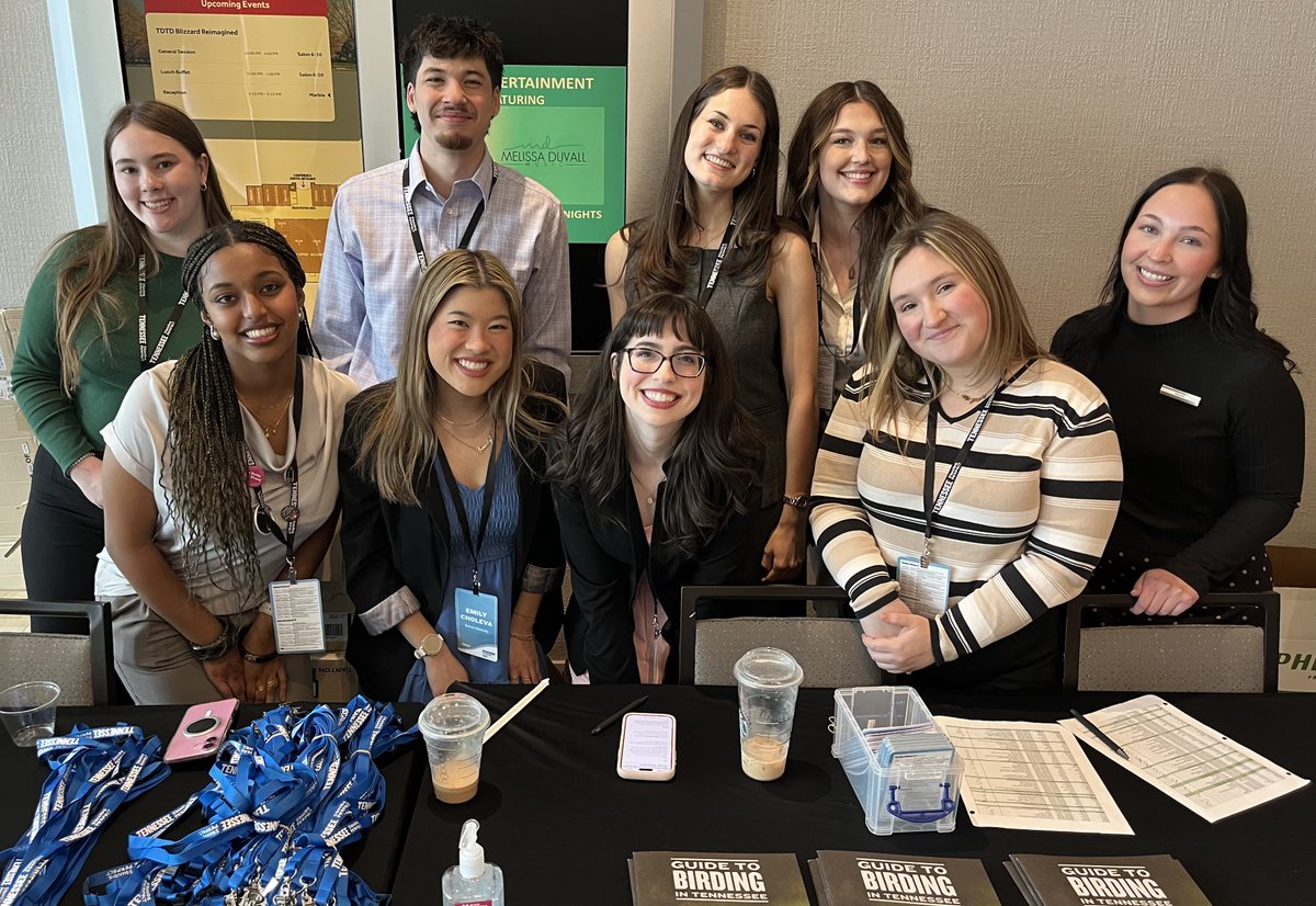 MTSUNews's tweet image. Five MTSU students represented the Tourism and Hospitality Management program at the Blizzard Reimagined 2026, a statewide conference of tourism industry partners. Congrats to Hannah Wallace, Tara Pickel, Angela Abbott, Gabe Soundara and Alexa Morse. #findYOURblue #mtsu
