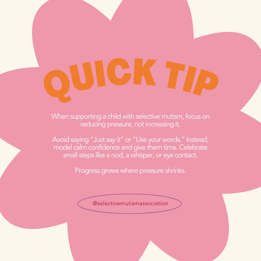 Selective Mutism Association tweet media