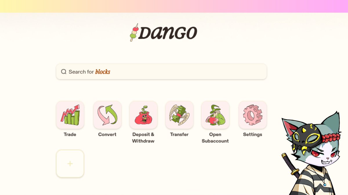The next phase of DeFi won’t be defined by hype.

It will be defined by infrastructure.

<a href="/dango/">dango🍡</a> is quietly building a decentralized exchange designed for traders who value precision, transparency, and performance.