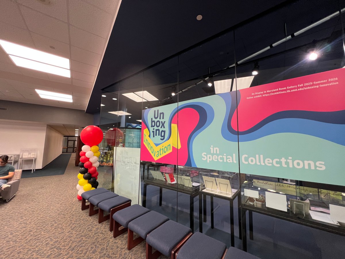 UMD Libraries tweet media