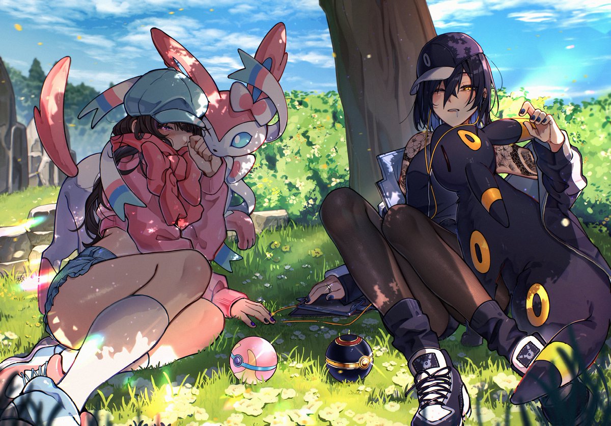 More pkmn brainrot 🩷🖤