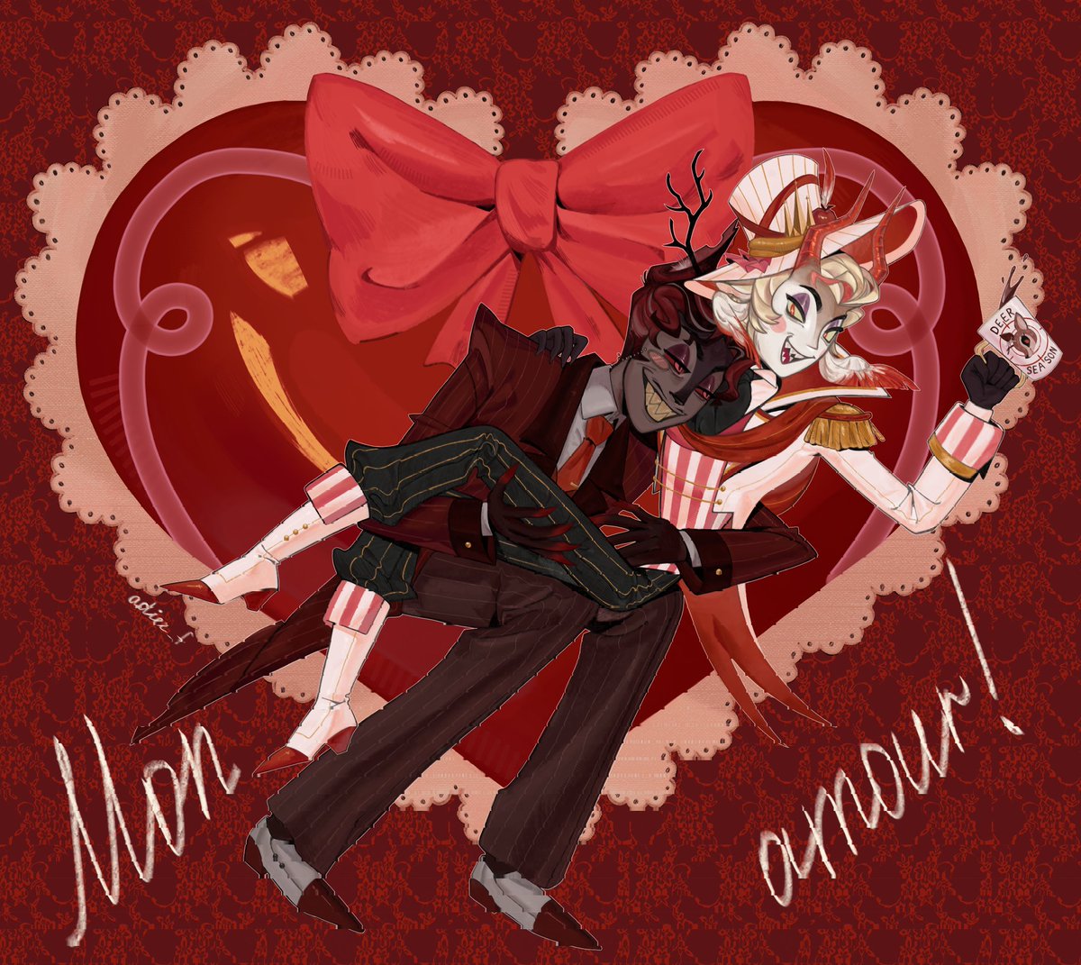 #radioapple #HazbinHotel 
redesign for fun