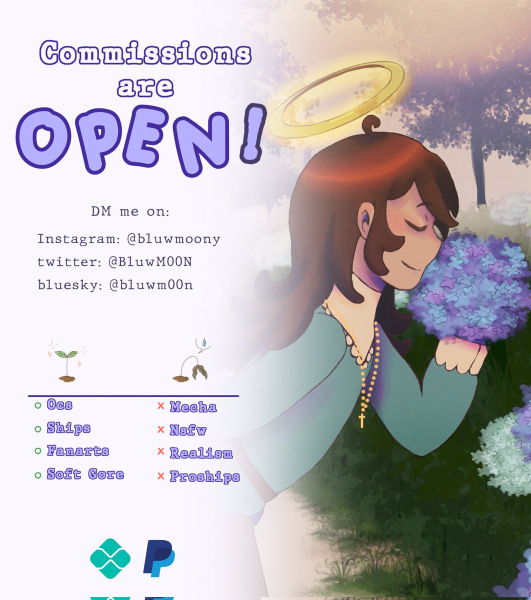 ​MOONY 🌙 | Comm Open (1/5) tweet media