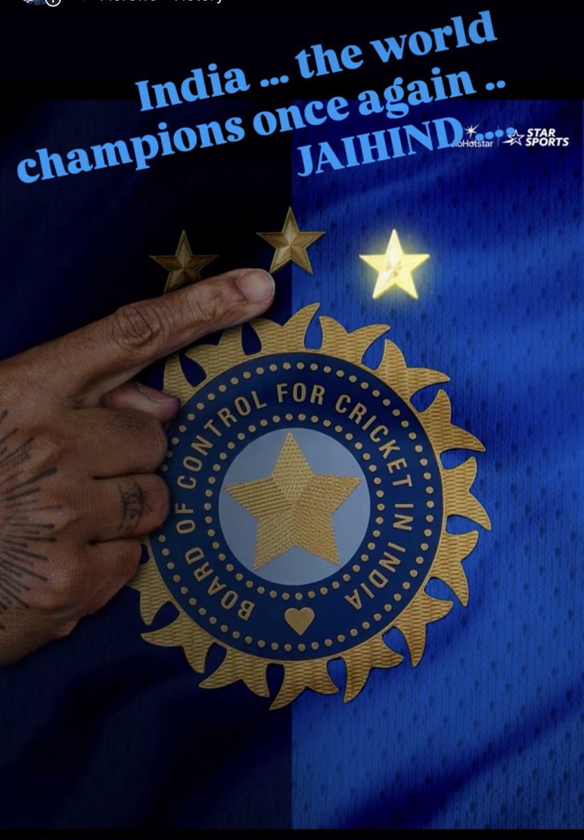dranjee's tweet photo. JAIHIND ….🇮🇳🌟✨💐🌟…

#T20WorldCup #WorldCup2026 #WorldChampions2026 https://t.co/fIv7YQKqZw