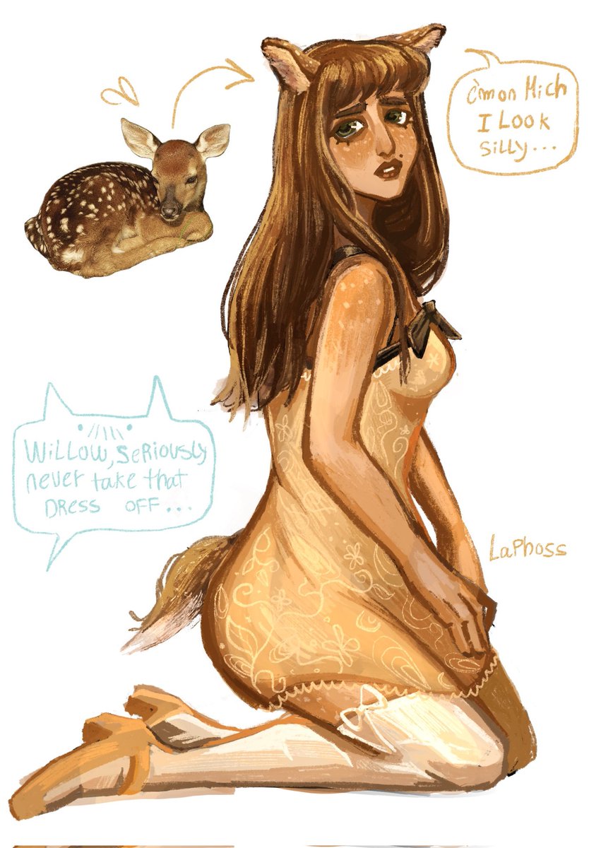 danganfrea45947's tweet photo. Fawn Willow or something #willbyers #byler #strangerthings #warehare #butfawn https://t.co/NfAzQ8b0r4