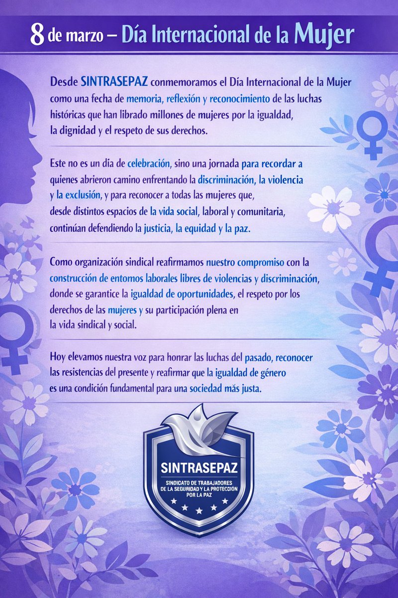 SINTRASEPAZ tweet media