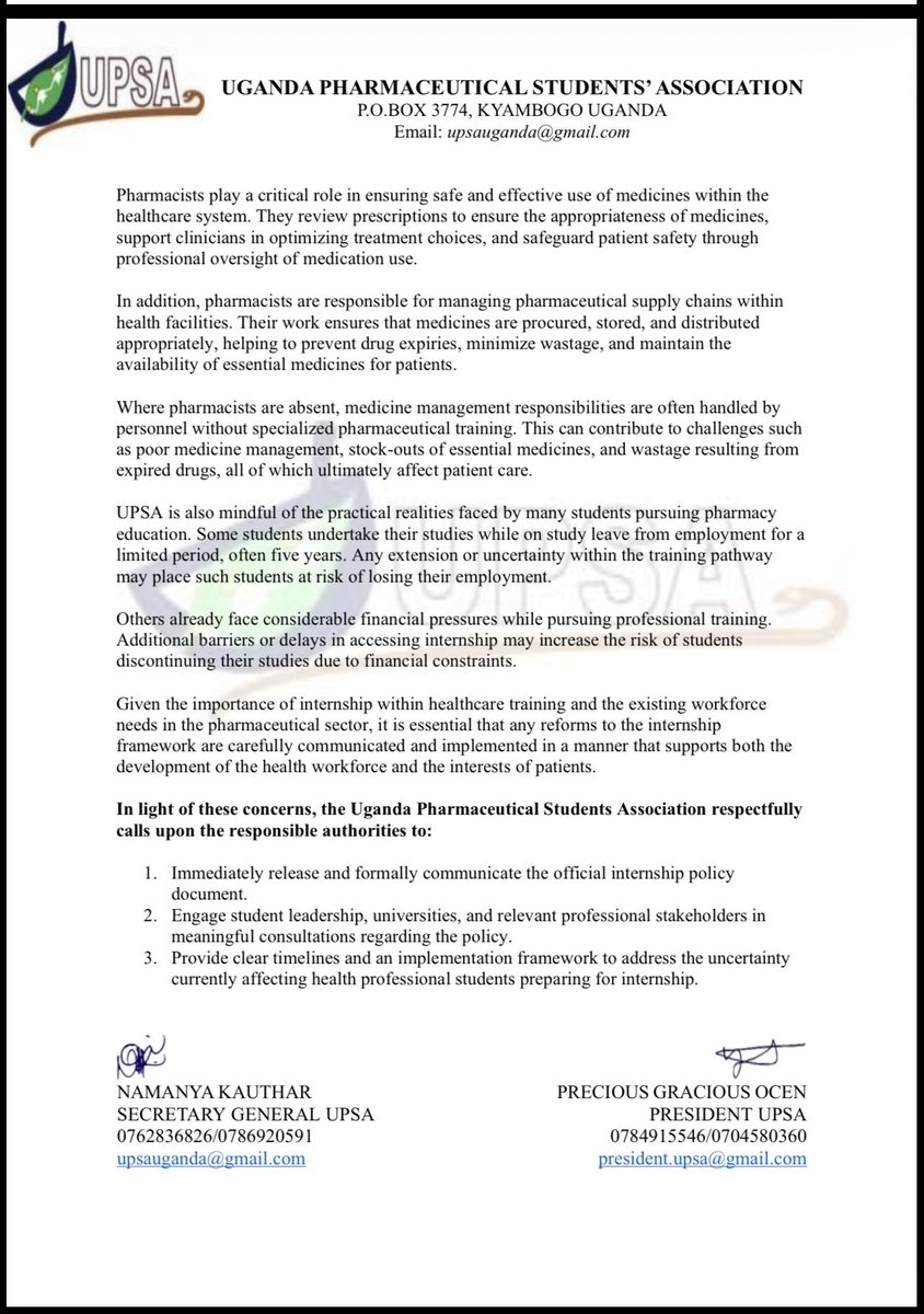 UPSA Uganda tweet media