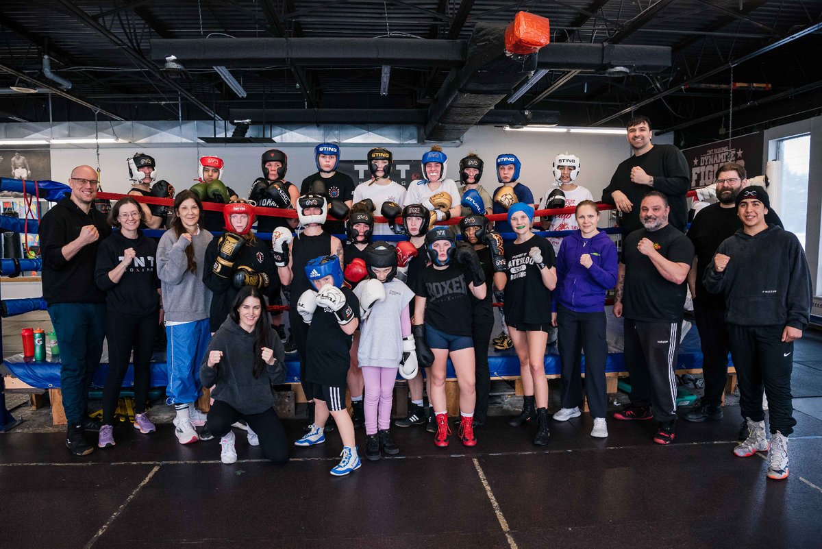 BoxingOntario's tweet photo. The #IWD2026 theme #GivetoGain, highlights the importance of collaboration and generosity: values embodied by those who volunteer their time and resources to support the FDC's Performance &amp; Development camps. Learn more: https://t.co/L78tF8Zjpb https://t.co/EhAnifukst