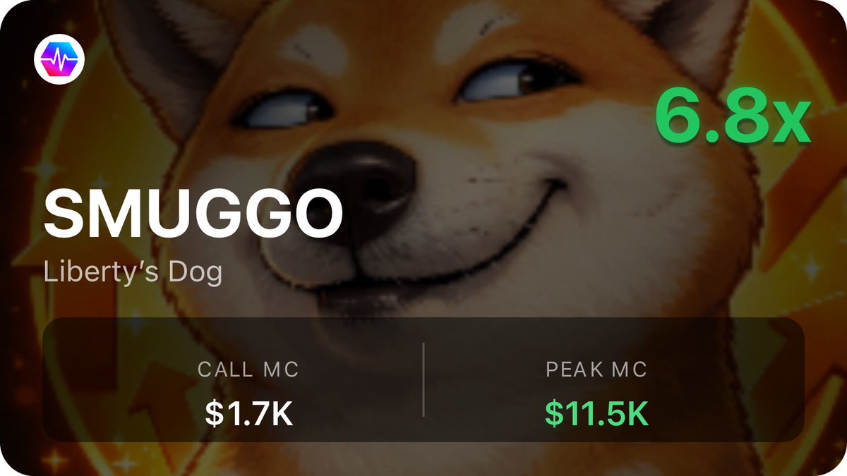 EdoJavanesG80's tweet photo. Ughh $SMUGGO is a @LibertySwapFi dog 👀 higherr or longger 🚀🚀

Ca : 0xA0f07F80F099367D60d61B43Fe4B4EfDa72f4520

Only on #PulseChain https://t.co/CgKPGtkica