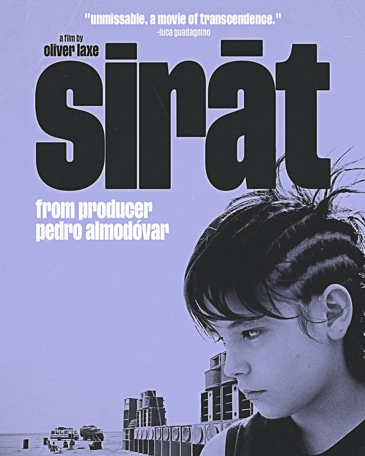BrunetPau's tweet photo. "Sirât" supera el millón de dólares en la taquilla norteamericana.

Neon añadió 100 salas a las 44 en las que ya proyectaban la película de Oliver Laxe la semana pasada. Esto le ha permitido aumentar un excelente 173% sus ingresos, hasta un estimado de 353.000$. La cifra le permite mantener una óptima media por sala de 2.500$. 

De momento, esperar que supere los 2 millones de euros es un objetivo más que realista para Neon.