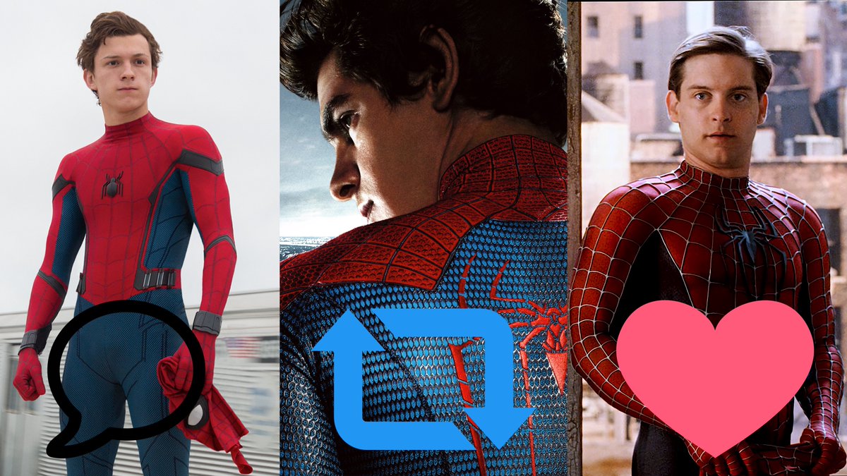 shots_mcu's tweet image. Who's Your Favourite Spidey?