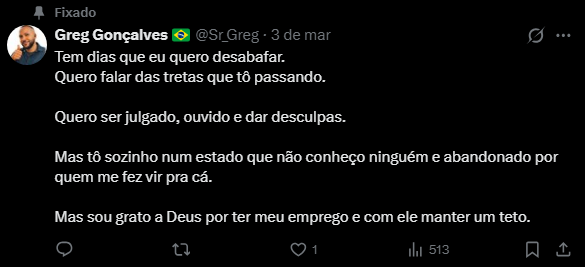 lunayrel's tweet photo. @Sr_Greg @DaviSergio @astronomiaum Você é solitário por uma razão, nem Deus liga pra você com suas opiniões de merda, smt irmao https://t.co/Y6PlJLoqQT