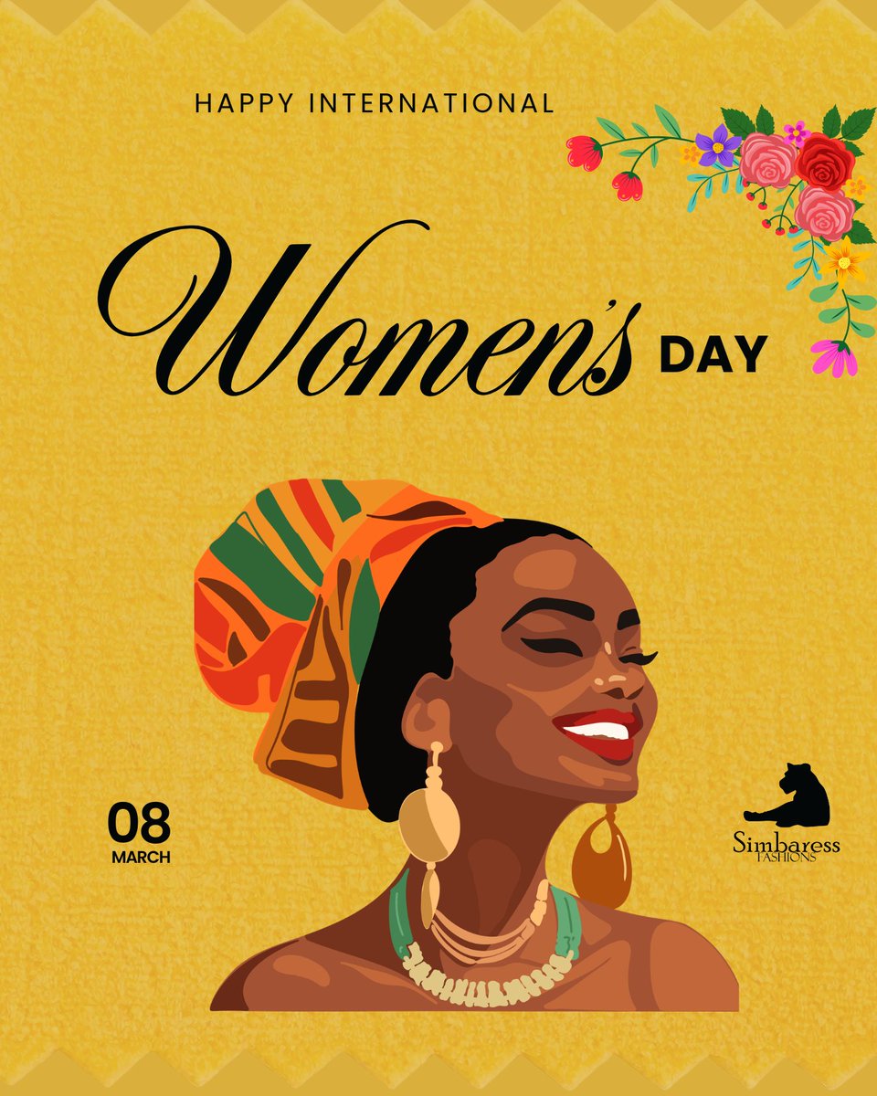 simbaress's tweet photo. Happy International Women’s Day!

The theme, Give to Gain, reminds us that when women support, uplift, and create space for one another, we all rise. We celebrate every woman walking boldly in her purpose, power, and style.

#InternationalWomensDay #IWD2026 #GiveToGain #Simbaress https://t.co/xZYEi2BZoi