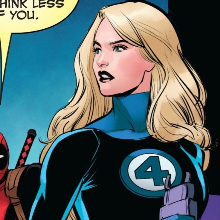 SueStormBR's tweet photo. Um dos maiores nomes da Marvel e das histórias em quadrinhos e membro mais poderoso do Quarteto Fantástico.

Susan Storm, a heroína, cientista, líder, mãe, esposa.

Feliz dia internacional da mulher. 💙🤍 https://t.co/OexzhNIL95
