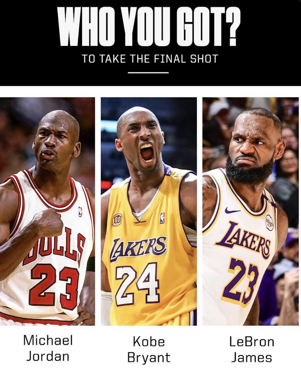 NBA Finals, Game 7. Down by 1.