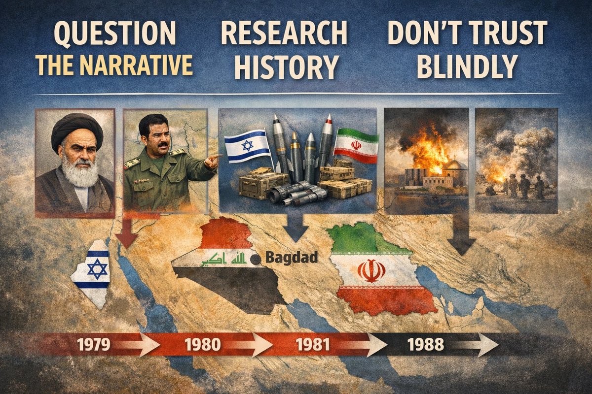 Middle East history isn’t black and white...

rumble.com/v76mp7w-red-pi…

x.com/RedPillNews17/…

<a href="/RedPillNews17/">Red Pill News | Wiadomości W Czerwonej Pigułce</a>