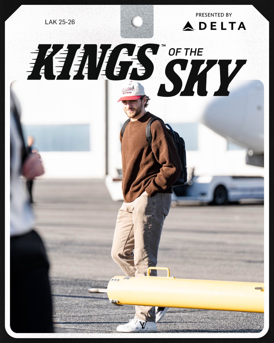 LAKings's tweet photo. Heading East 🛫

@Delta | #KingsOfTheSky https://t.co/dehp0zLSNV