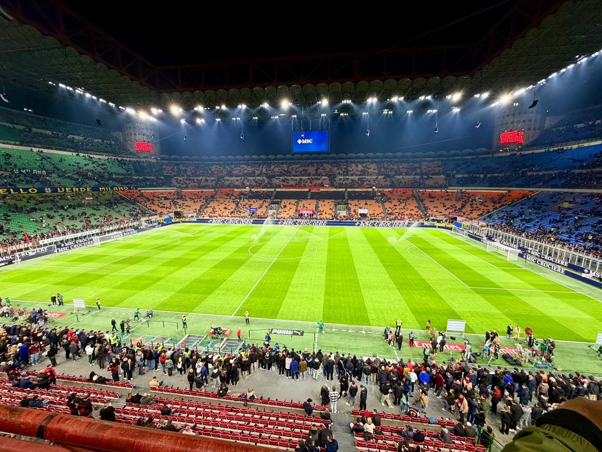 #MilanInter ❤️🖤🔥