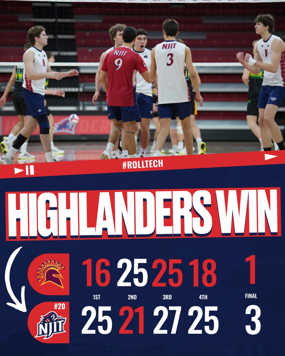 NJIT Men's Volleyball tweet media