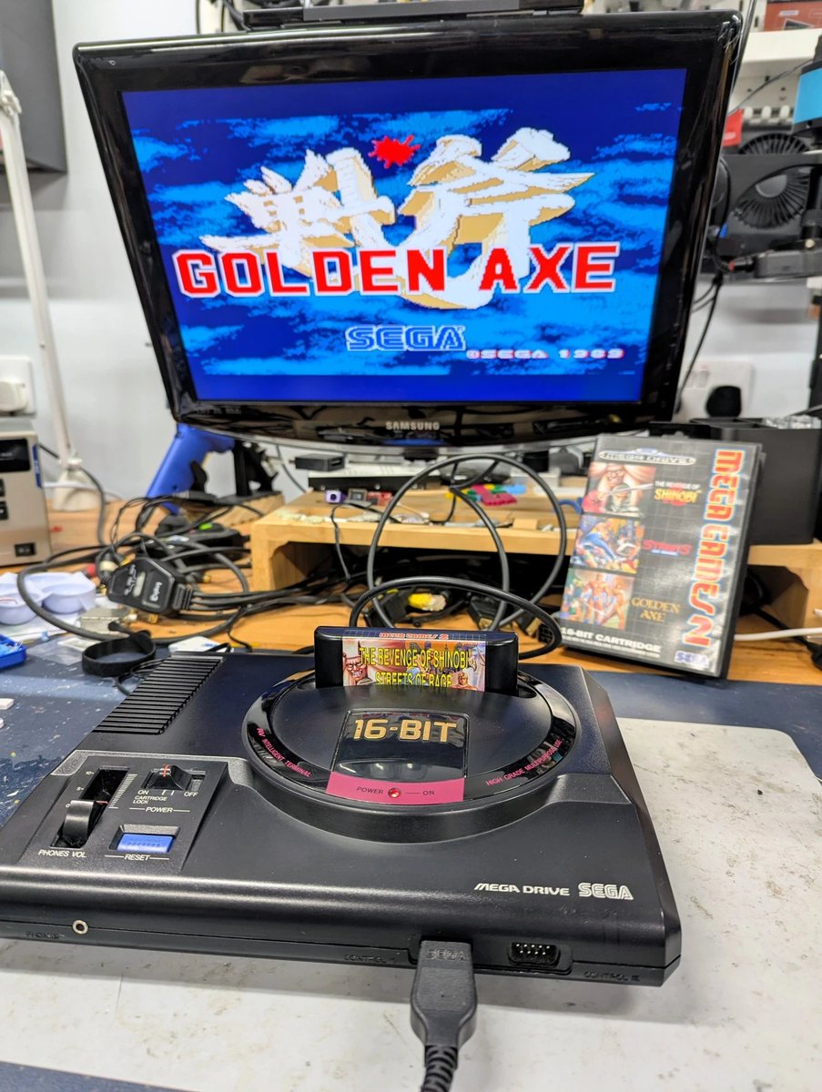 topvint's tweet photo. Order #5597  

I recapped, installed a Triple Bypass as well as a switchless region mod into this #Sega Megadrive!   

Want to see how I did it? check below! �� https://t.co/XOfYRKjabF