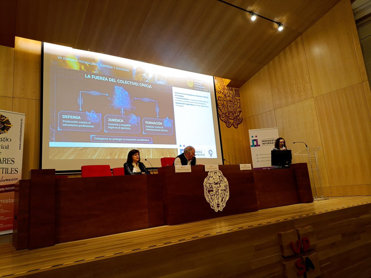 💜 #8M Espacios de encuentro entre estudiantes y empresa también ayudan a generar referentes y abrir camino a nuevas generaciones. Nuestra compañera Mercedes Oliva <a href="/Meroliva/">Mercedes</a> colabora en estas iniciativas 👇.
<a href="/CPIICyL/">Ing. Informática CyL</a> <a href="/cciinfor/">CCII - Consejo General Ingeniería Informática</a> <a href="/upsa/">UPSA</a>