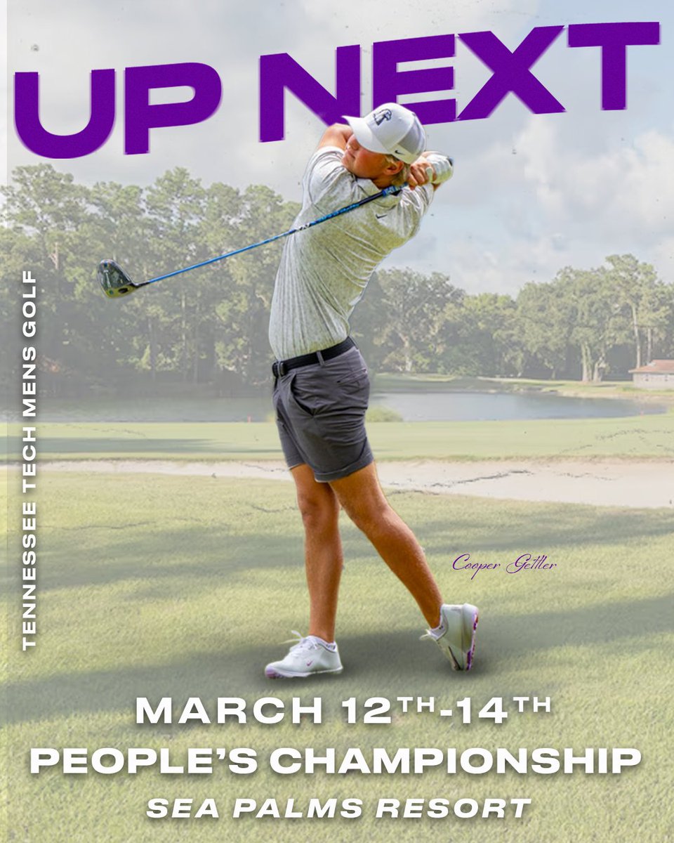 Tennessee Tech Men’s Golf tweet media