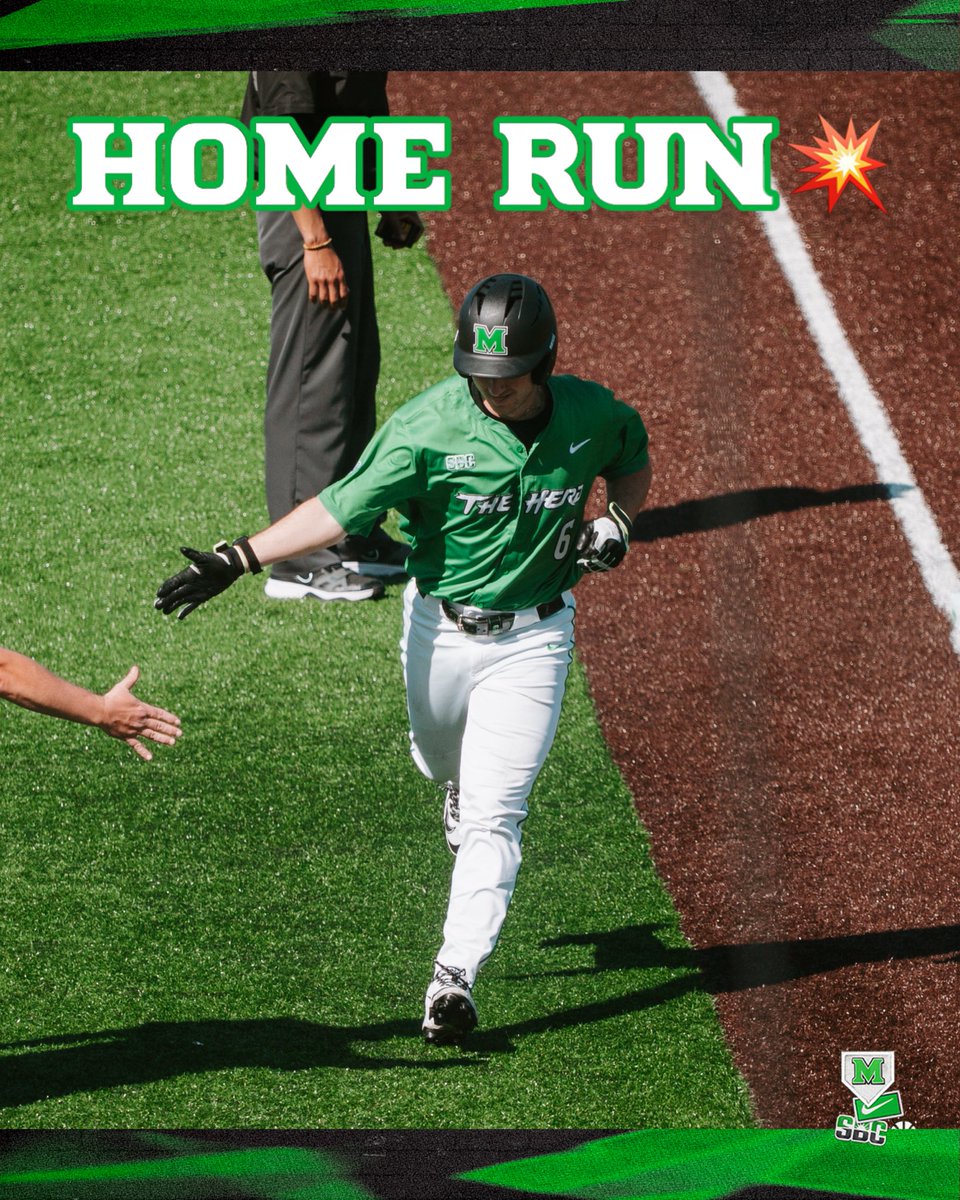 HerdBaseball's tweet photo. TY HOUSEHOLDER GOES YARD

B6 | Marshall 17, St. Bonaventure 1 https://t.co/oShqKTKbVO