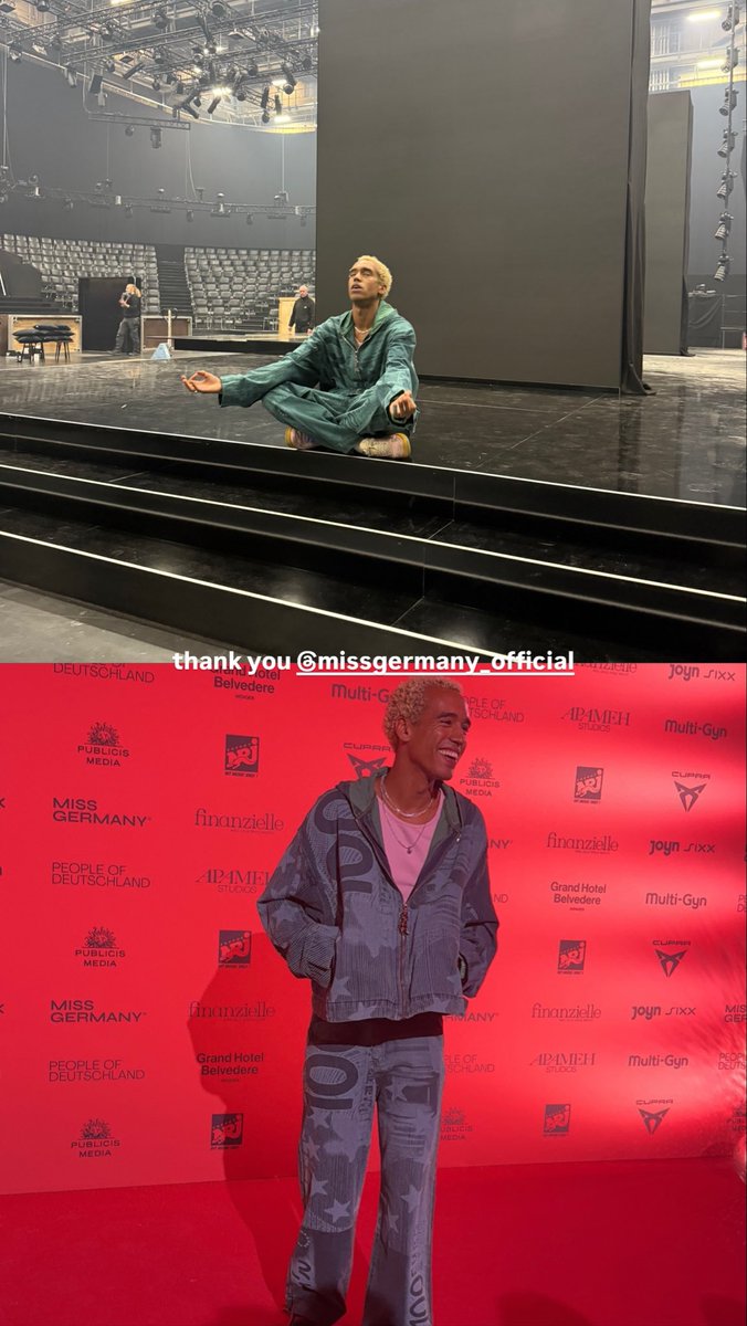 themcs26's tweet photo. Wizthemc performing at Miss Germany 2026 https://t.co/nwAqNpAjrE